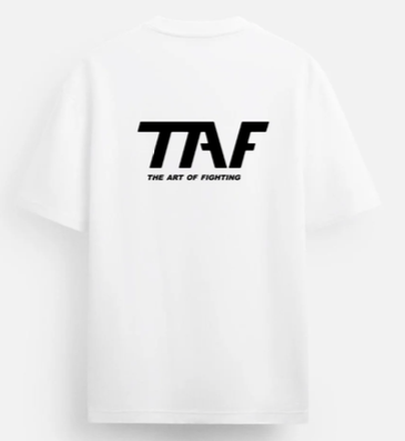 T-SHIRT TAF OVERSIZE - WHITE