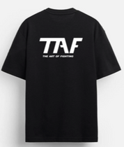T-SHIRT TAF OVERSIZE - BLACK