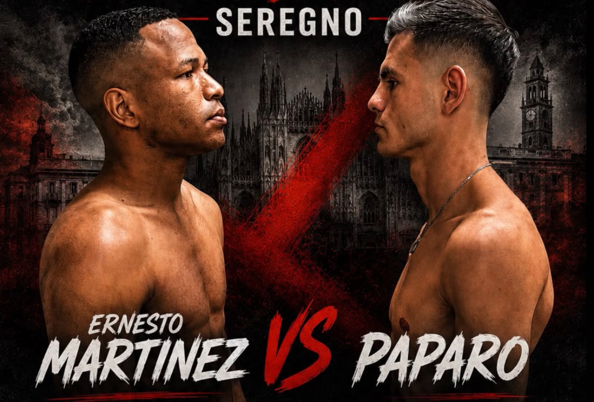 TORNA PAPARO: DOMANI 6 ROUND COL VENEZUELANO MARTINEZ