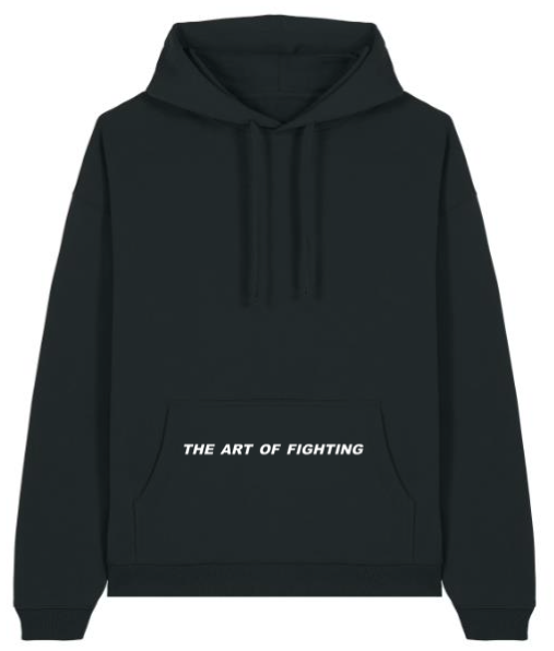 FELPA TAF OVERSIZE CAPPUCCIO - NERA