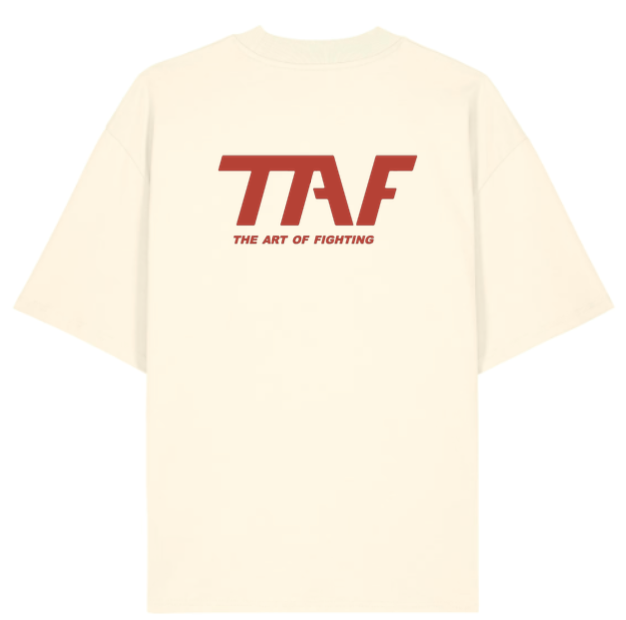 T-SHIRT TAF OVERSIZE - CREMA
