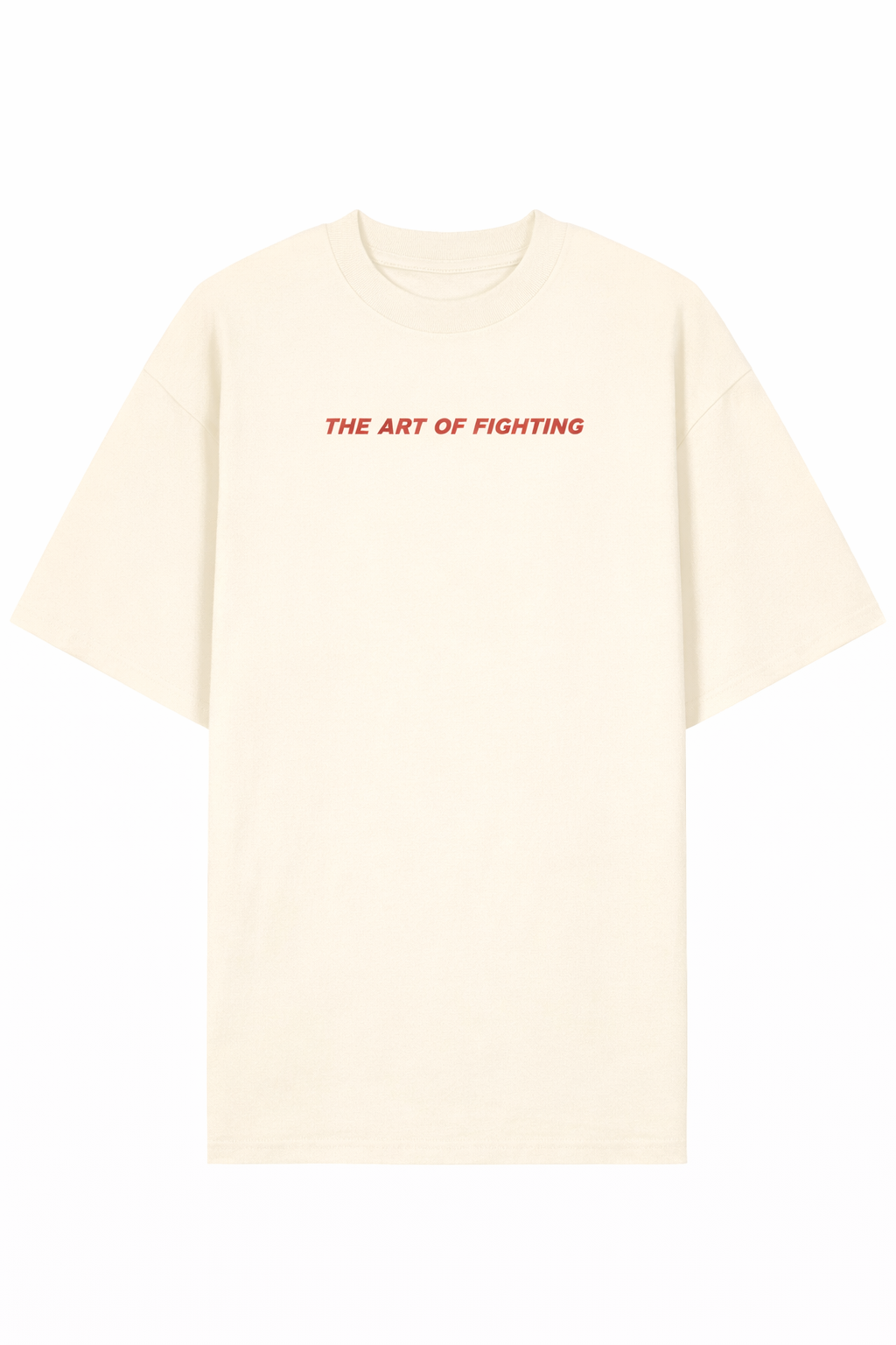 T-SHIRT TAF OVERSIZE - CREMA