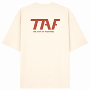 T-SHIRT TAF OVERSIZE - CREMA
